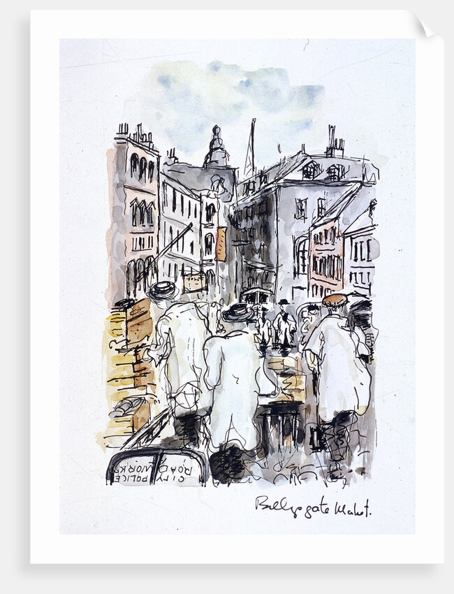 Billingsgate Market, London by Anonymous