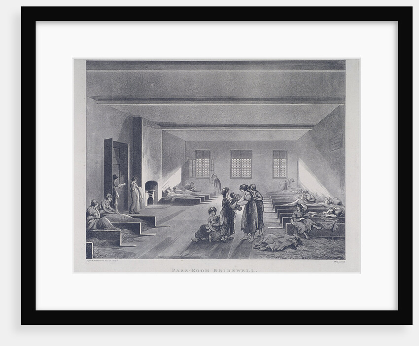Women and Children in Bridewell's Hospital, London by John Hill