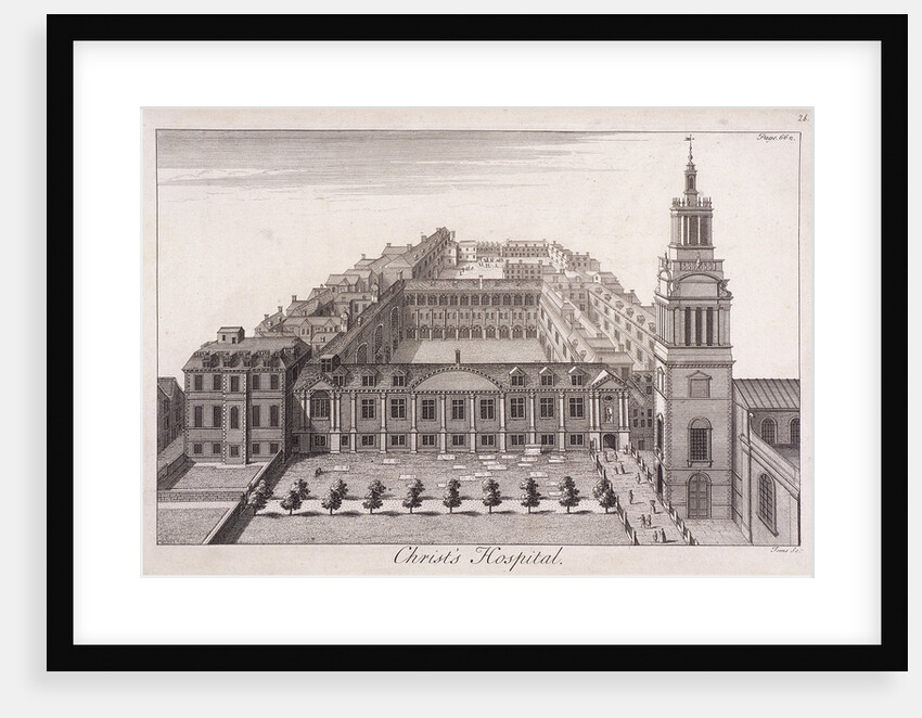 Christ's Hospital, London by William Henry Toms