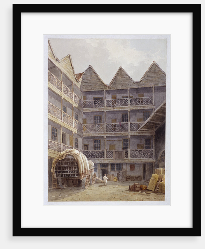 Drawing of the State Lottery, Coopers' Hall, London by Anonymous