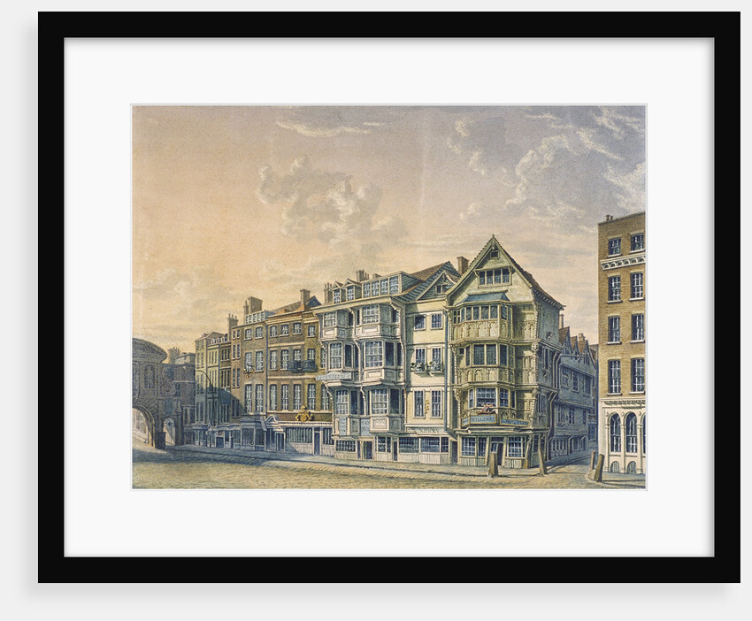 Fleet Street, London, 1798 by William Capon