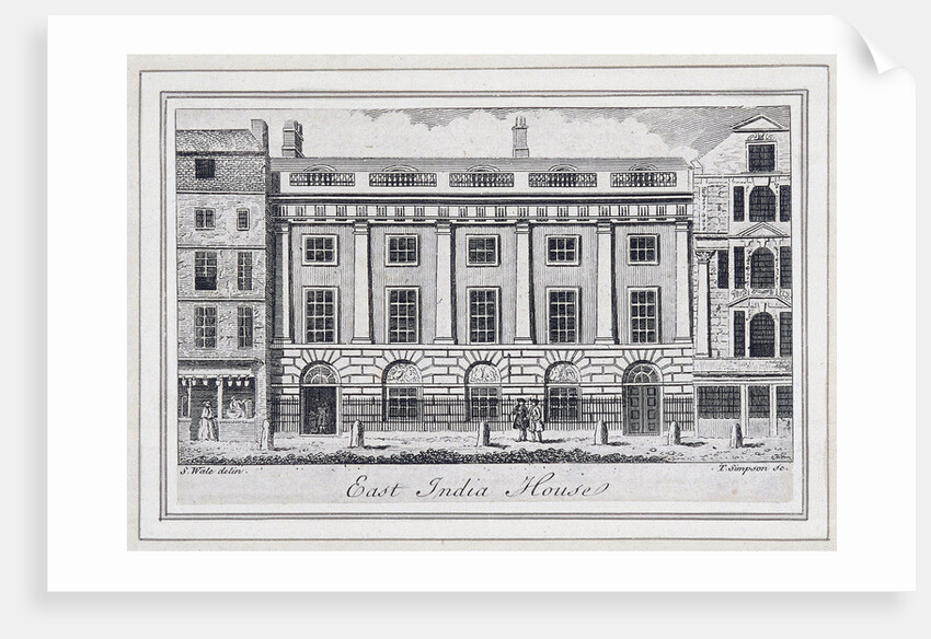 East India House, London by Thomas Simpson