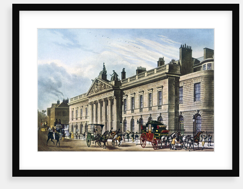 East India House, London by Thomas Hosmer Shepherd