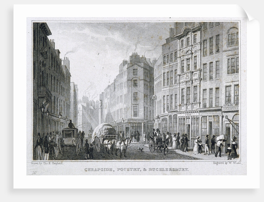 Cheapside, London by Anonymous