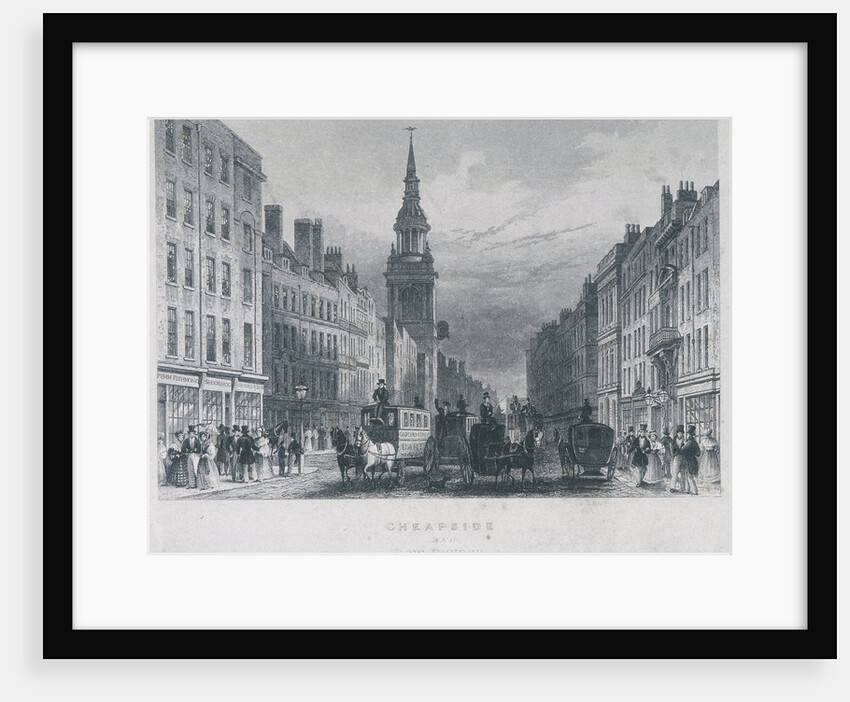 Cheapside, London by Anonymous