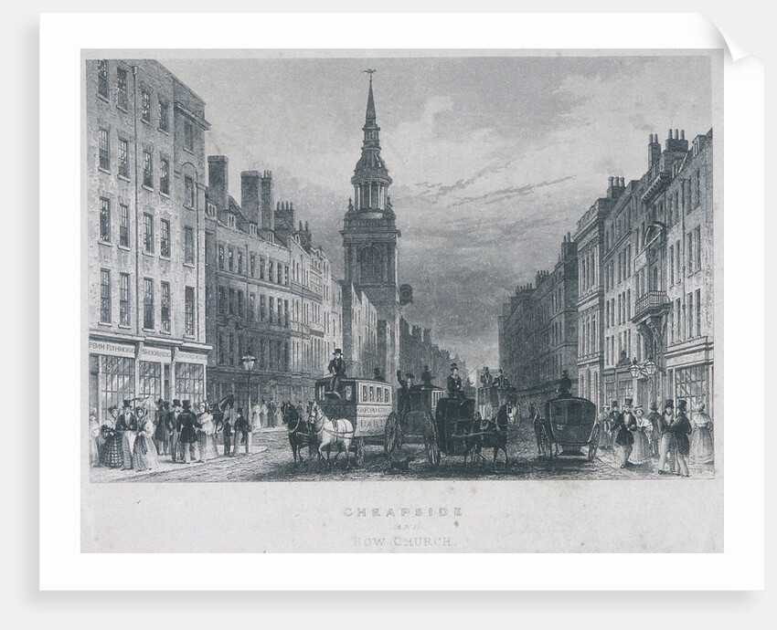 Cheapside, London by Anonymous