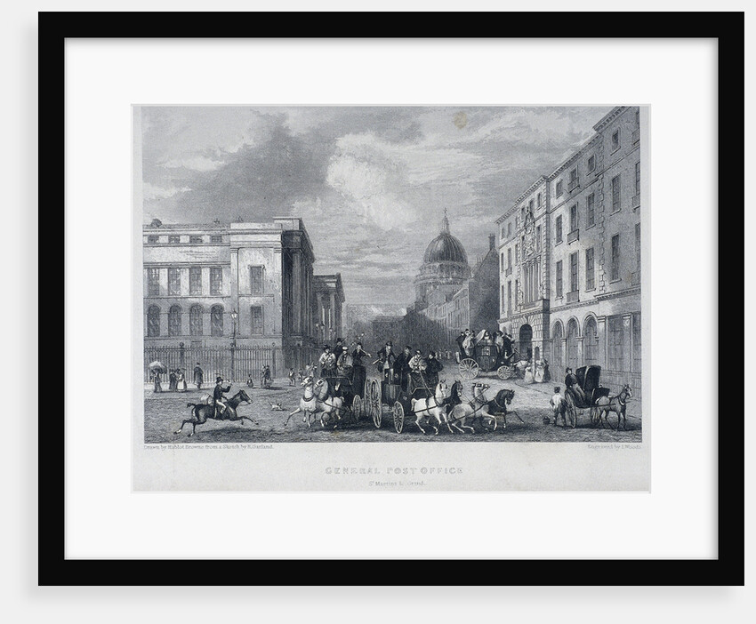 General Post Office, London by John Woods