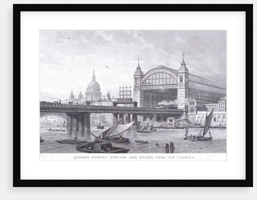 Cannon Street Station, London by John Scorrer O'Connor
