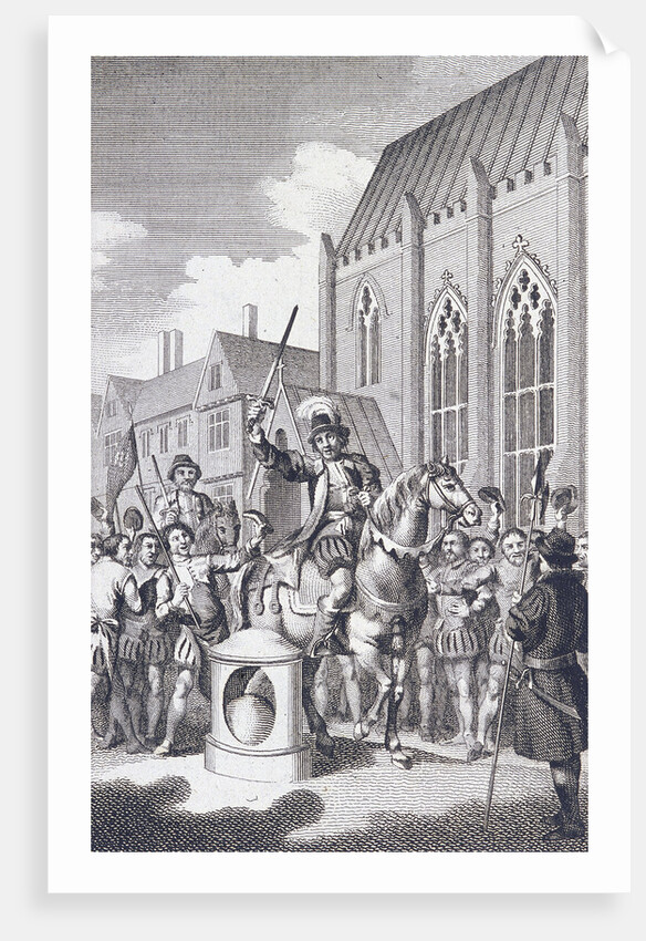 London Stone, Cannon Street, London by Anonymous