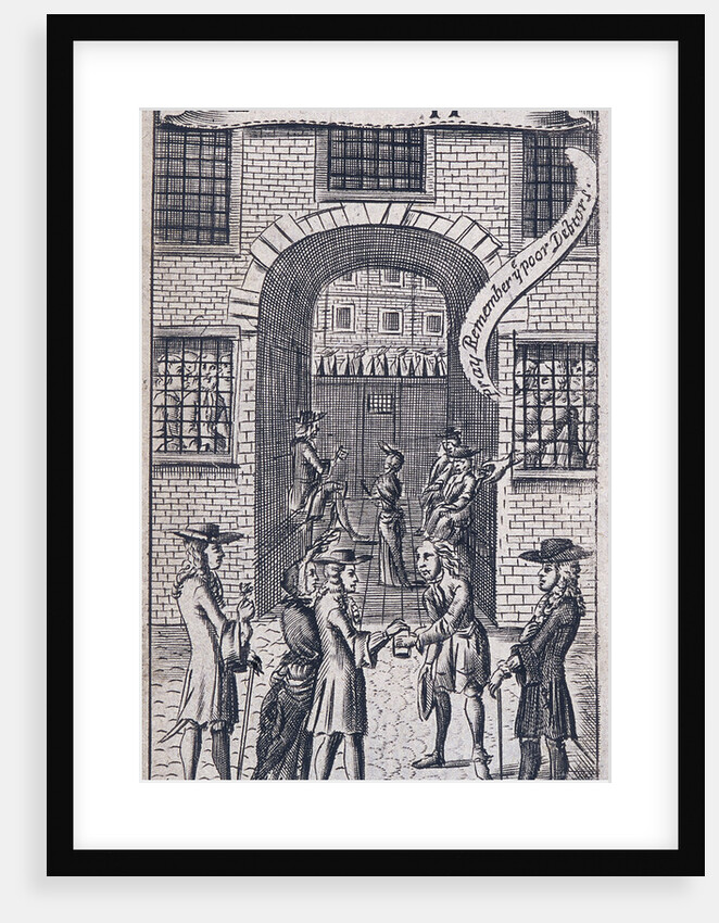 Fleet Prison, London by Anonymous