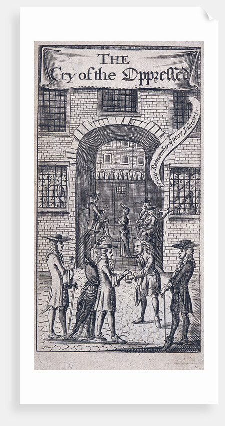 Fleet Prison, London by Anonymous