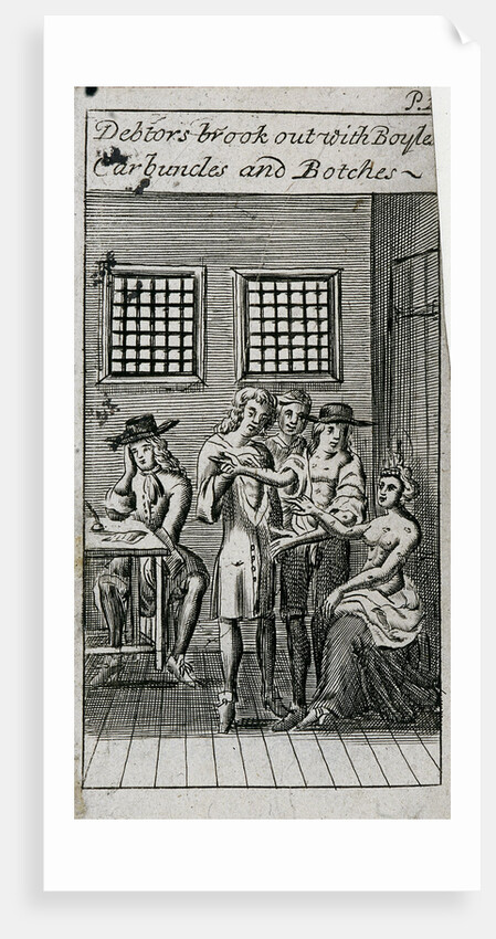 Fleet Prison, London by Anonymous