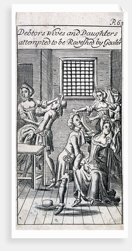 Fleet Prison, London by Anonymous