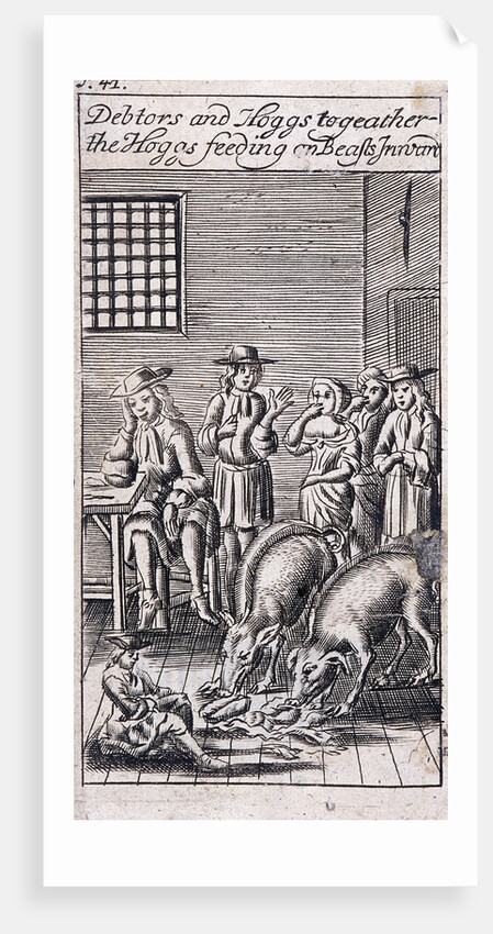 Fleet Prison, London by Anonymous