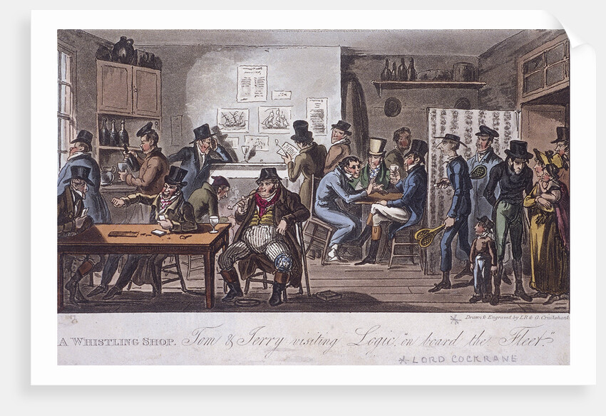 Fleet Prison, London by Anonymous