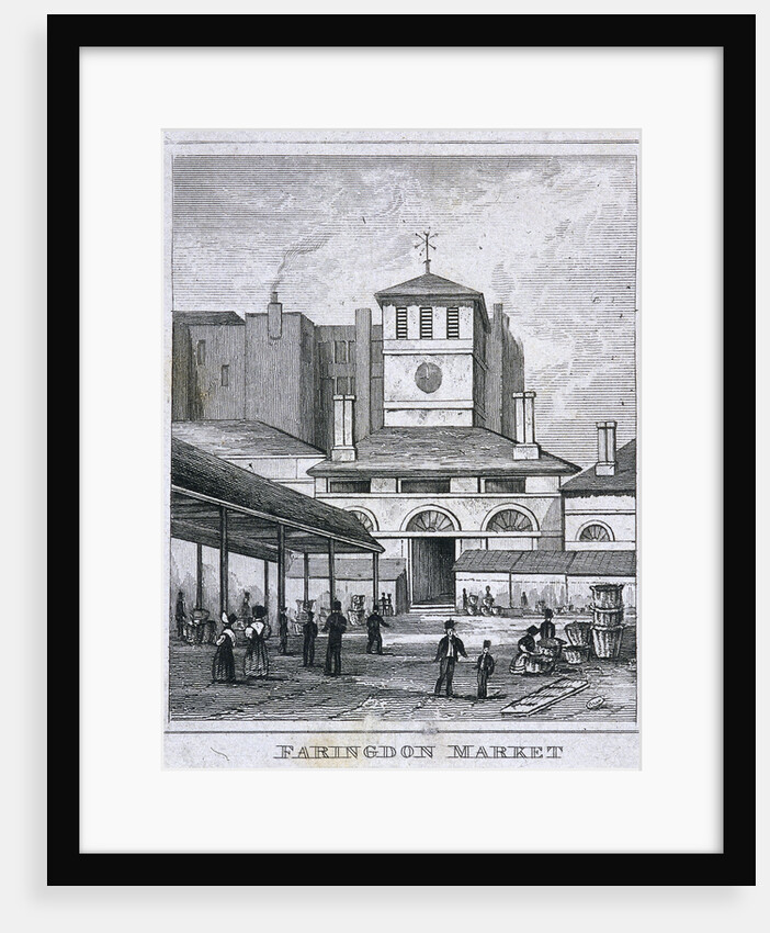 Farringdon Market, London by Anonymous