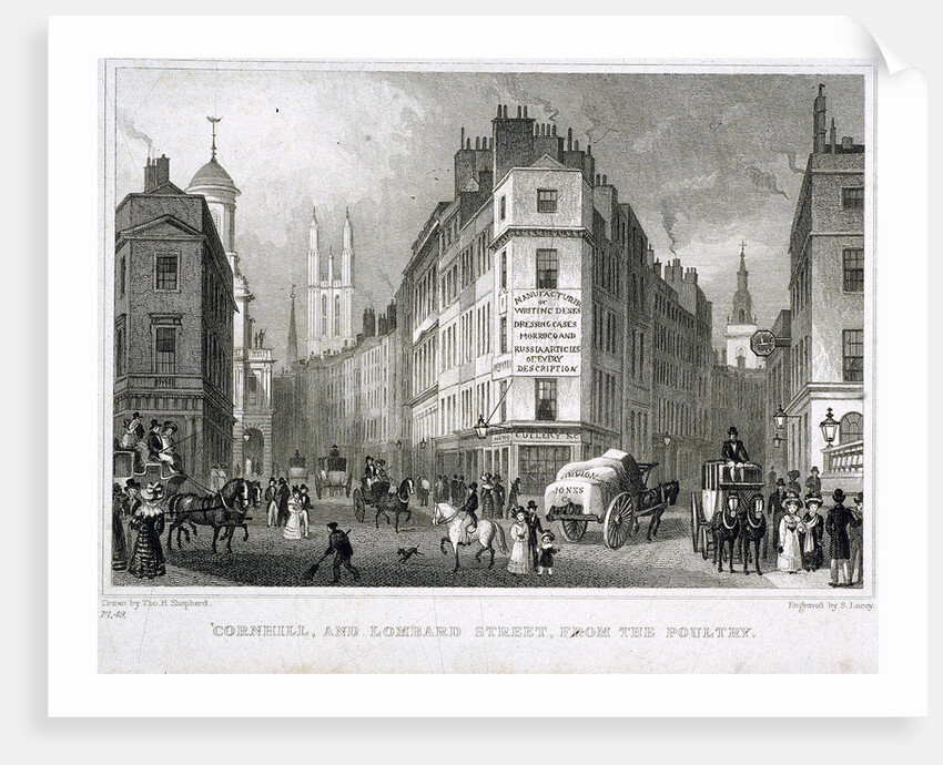 Cornhill, London by S Lacey