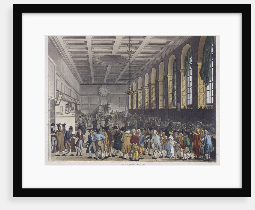 Fire at Custom House, London by Anonymous