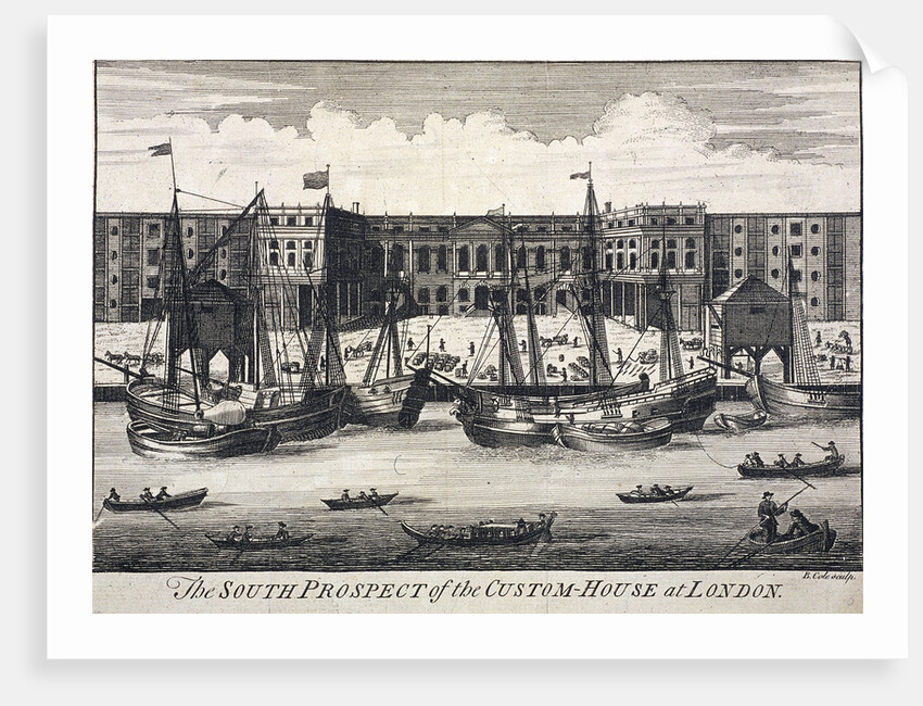 Custom House, London by Benjamin Cole