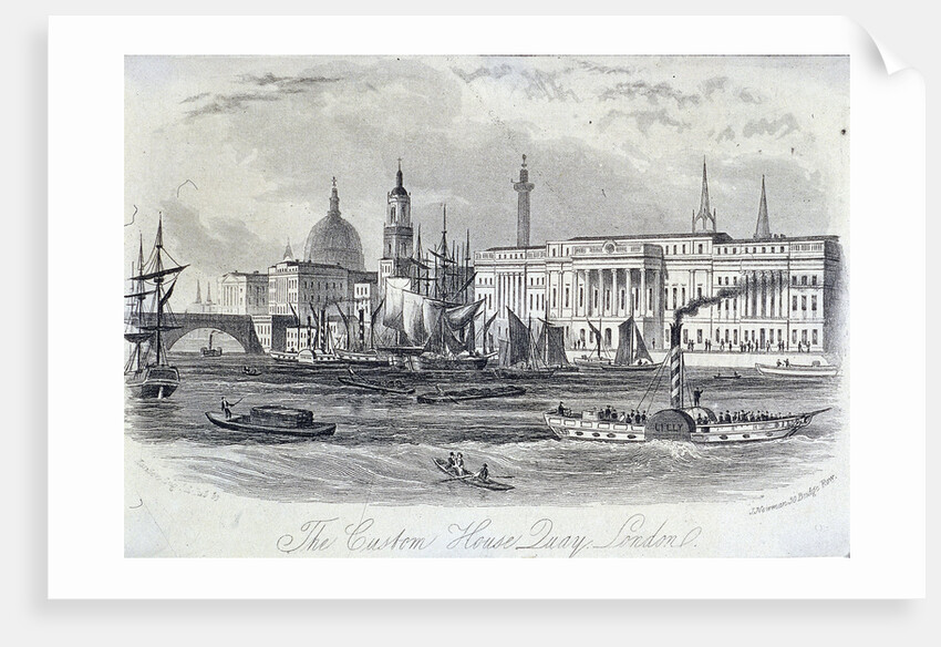 Custom House, London by John Newman