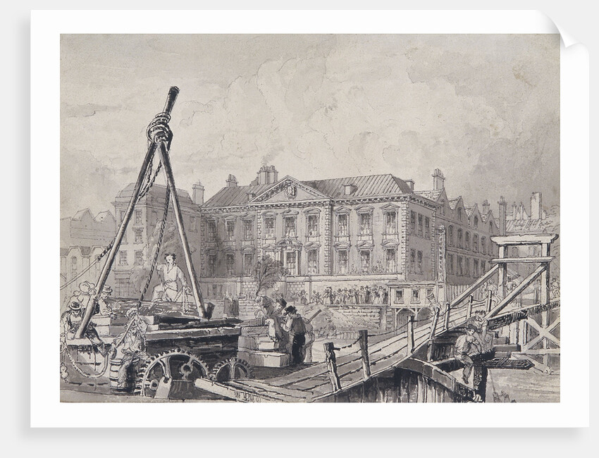 Fishmongers' Hall from north east, London by John Woods