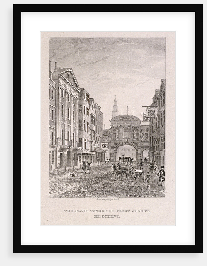 Fleet Street, London by John Cleghorn