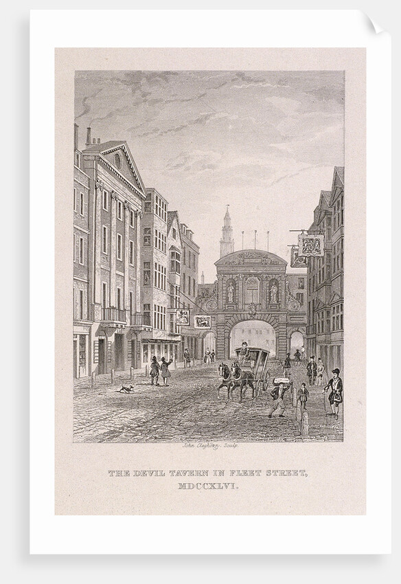 Fleet Street, London by John Cleghorn