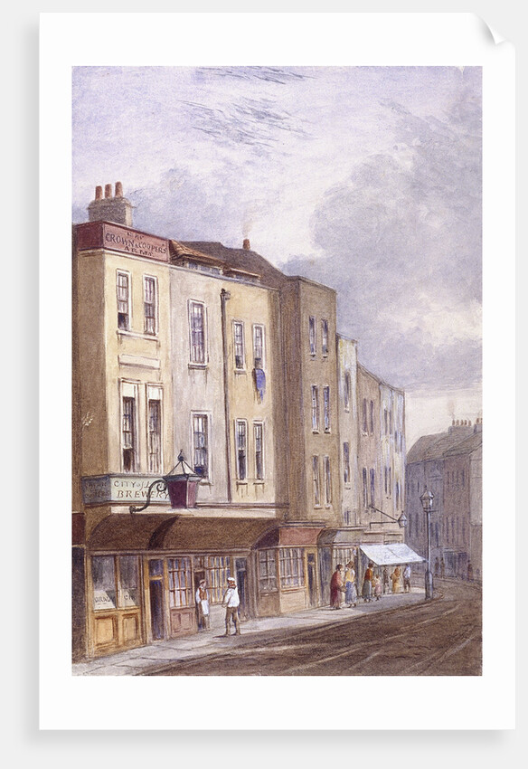 Crown and Coopers' Arms, Golden Lane, London by Anonymous