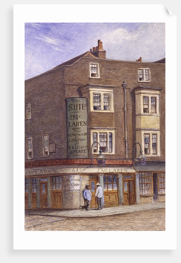 Ship Tavern, Goodman's Yard, London by JT Wilson