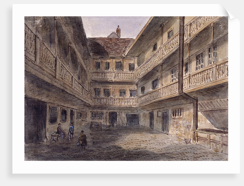 The Spread Eagle Inn, Gracechurch Street, London by Anonymous