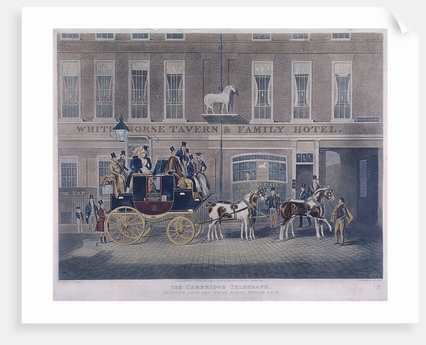 Cambridge Telegraph, Fetter Lane, London by George Hunt