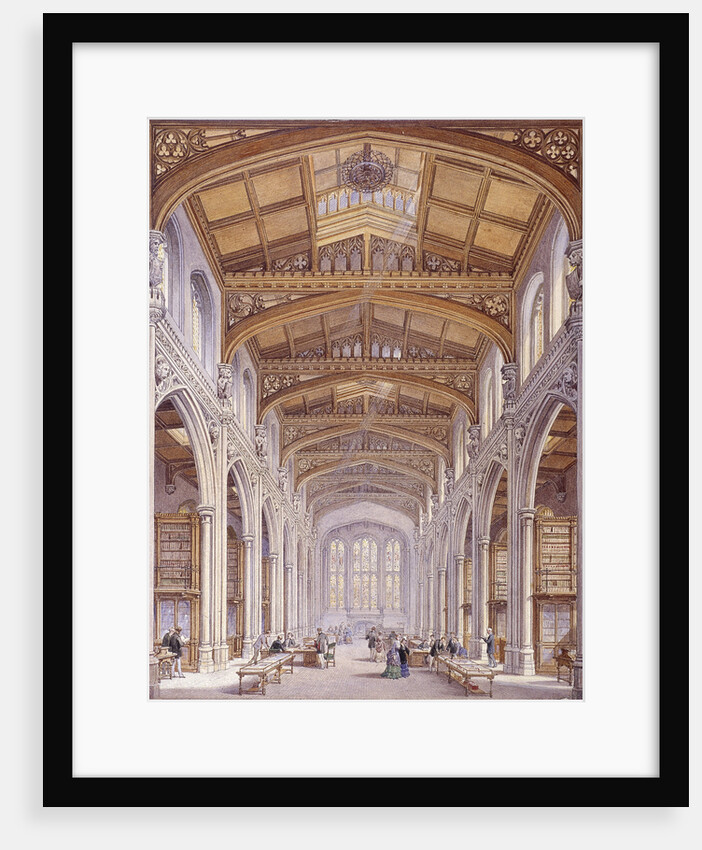 Guildhall Library, London by Edwin Thomas Dolby