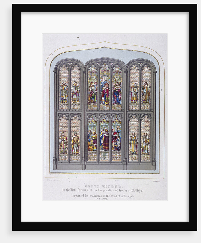 Guildhall Library, London by R Canton