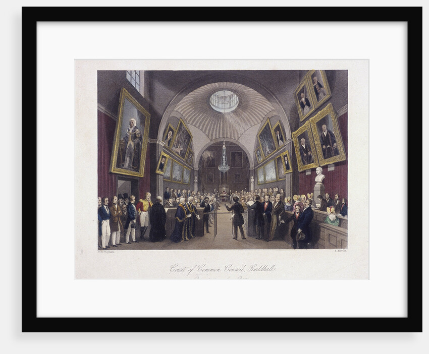 Guildhall Council Chamber, London by Harlen Melville