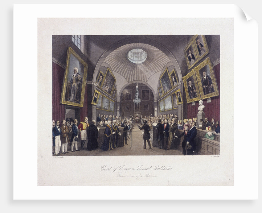 Guildhall Council Chamber, London by Harlen Melville