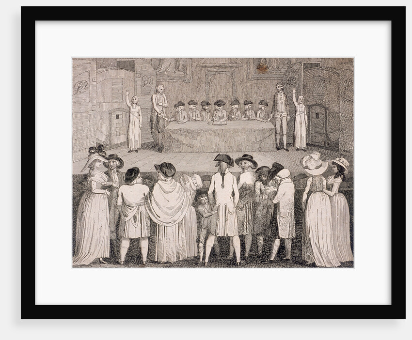 State Lottery at Guildhall, London by Anonymous