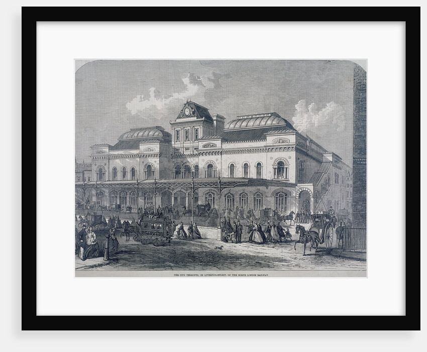 Broad Street Station, Liverpool Street, London by Anonymous