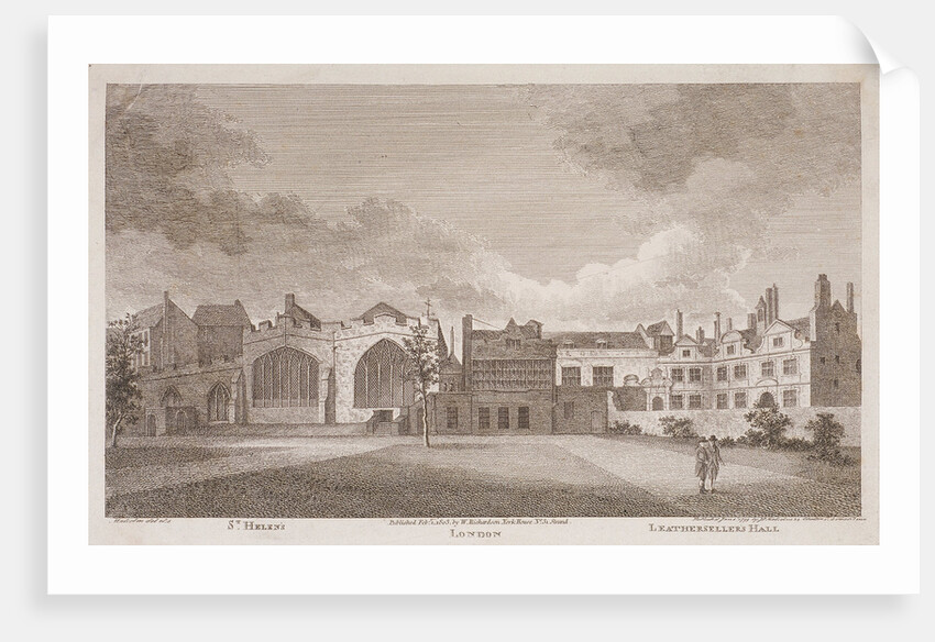 Leathersellers' Hall, London by James Peller Malcolm