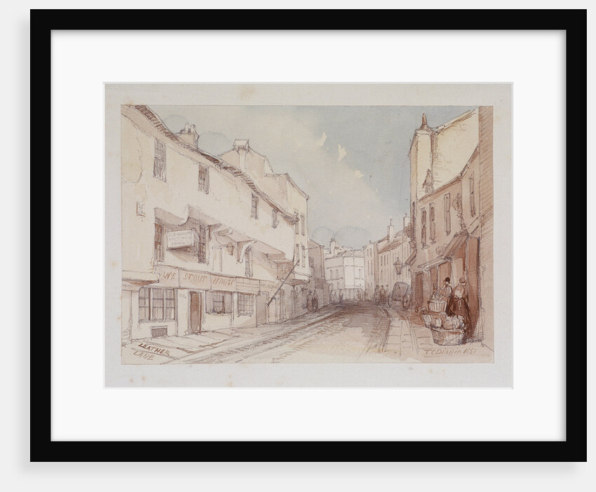 Leather Lane, London by Anonymous