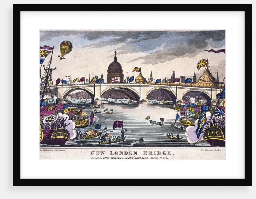 London Bridge (new), London by Anonymous