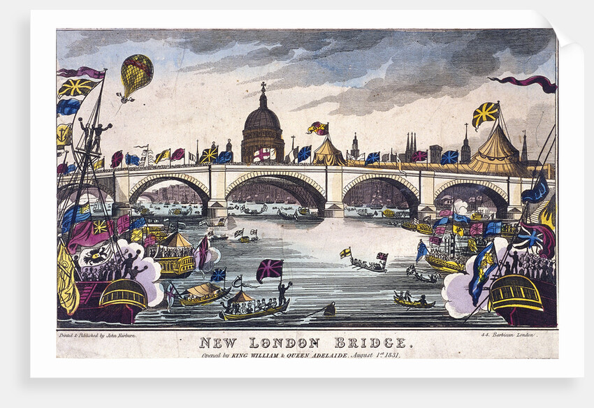 London Bridge (new), London by Anonymous