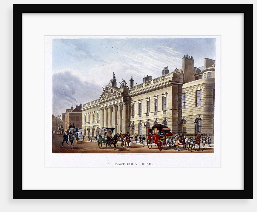 East India House, London by Joseph Constantine Stadler