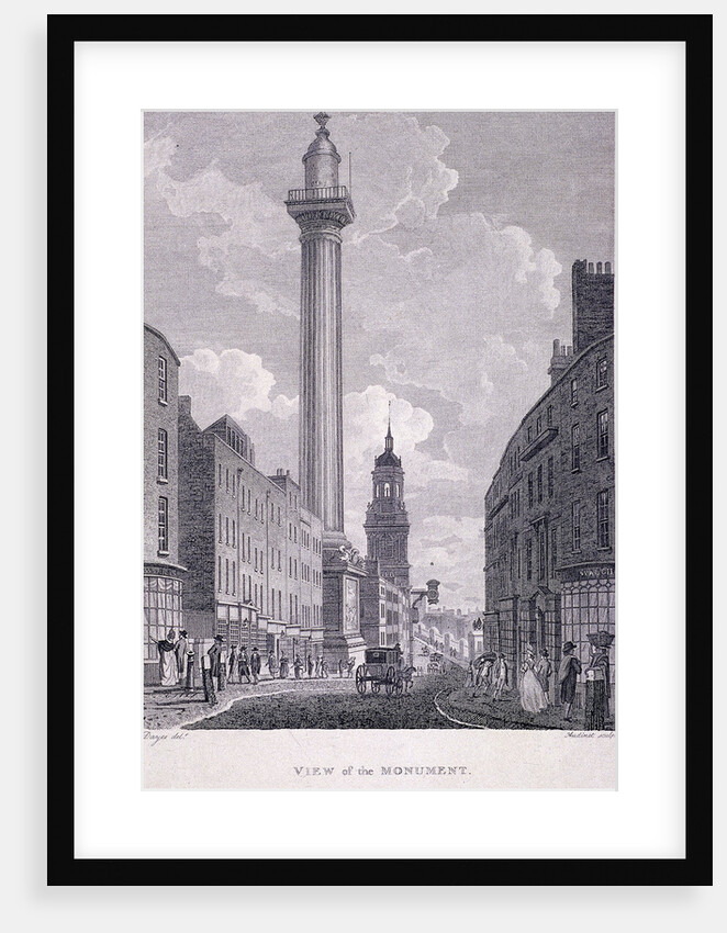 Monument, London by Philip Audinet