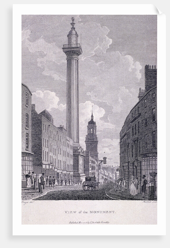 Monument, London by Philip Audinet