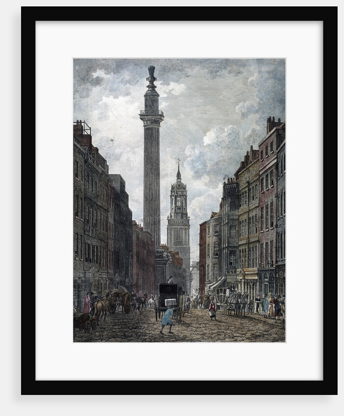 Monument, London by Thomas Malton II