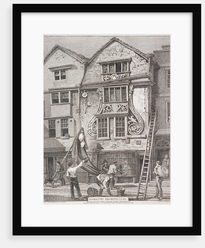 Moorfields, London by John Thomas Smith