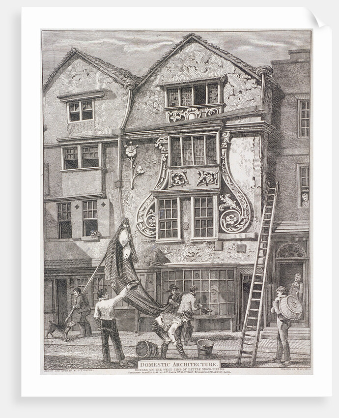 Moorfields, London by John Thomas Smith