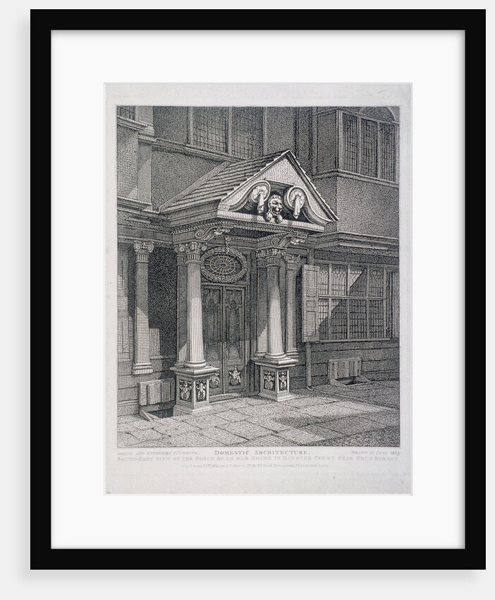 Milton Street, London by John Thomas Smith