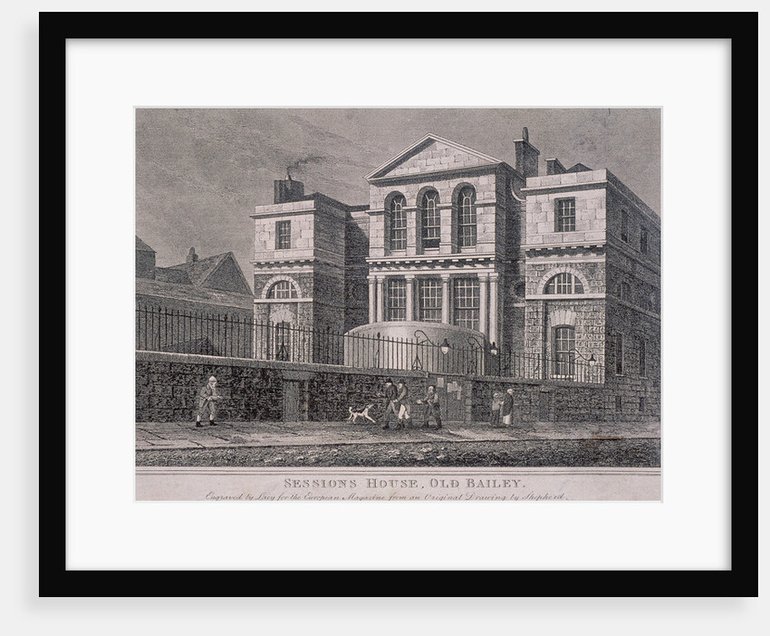 Old Bailey, Sessions House, London by S Lacey