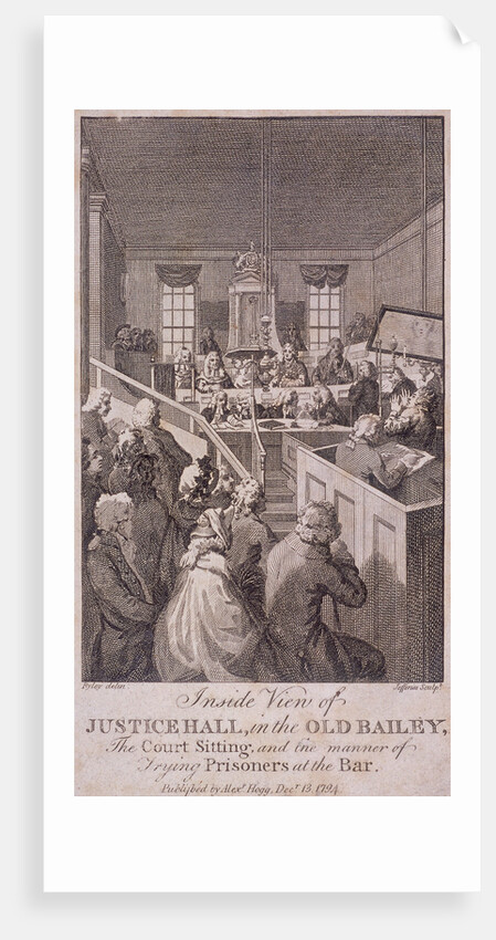 Old Bailey, Sessions House, London by Jefferies